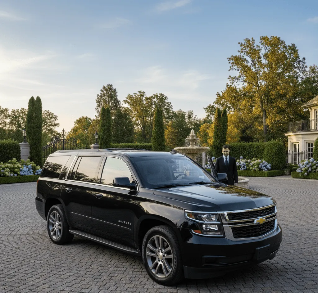 Private SUV transportation for Royal Caribbean cruise passengers from Houston airports and hotels.