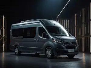 Shared shuttle van for Houston group transportation and budget-friendly cruise passenger transfers.