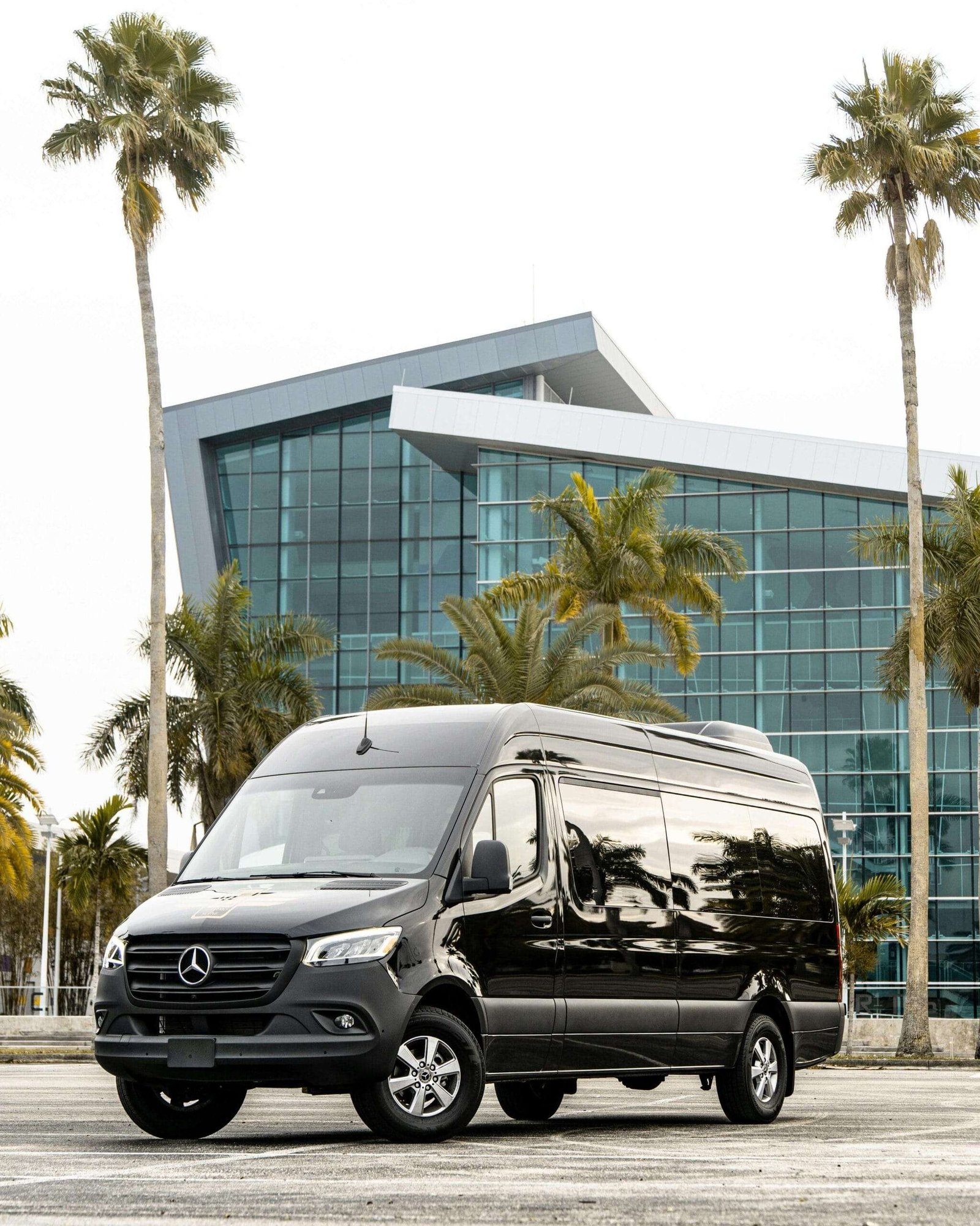 Mercedes Sprinter transportation to NRG Stadium