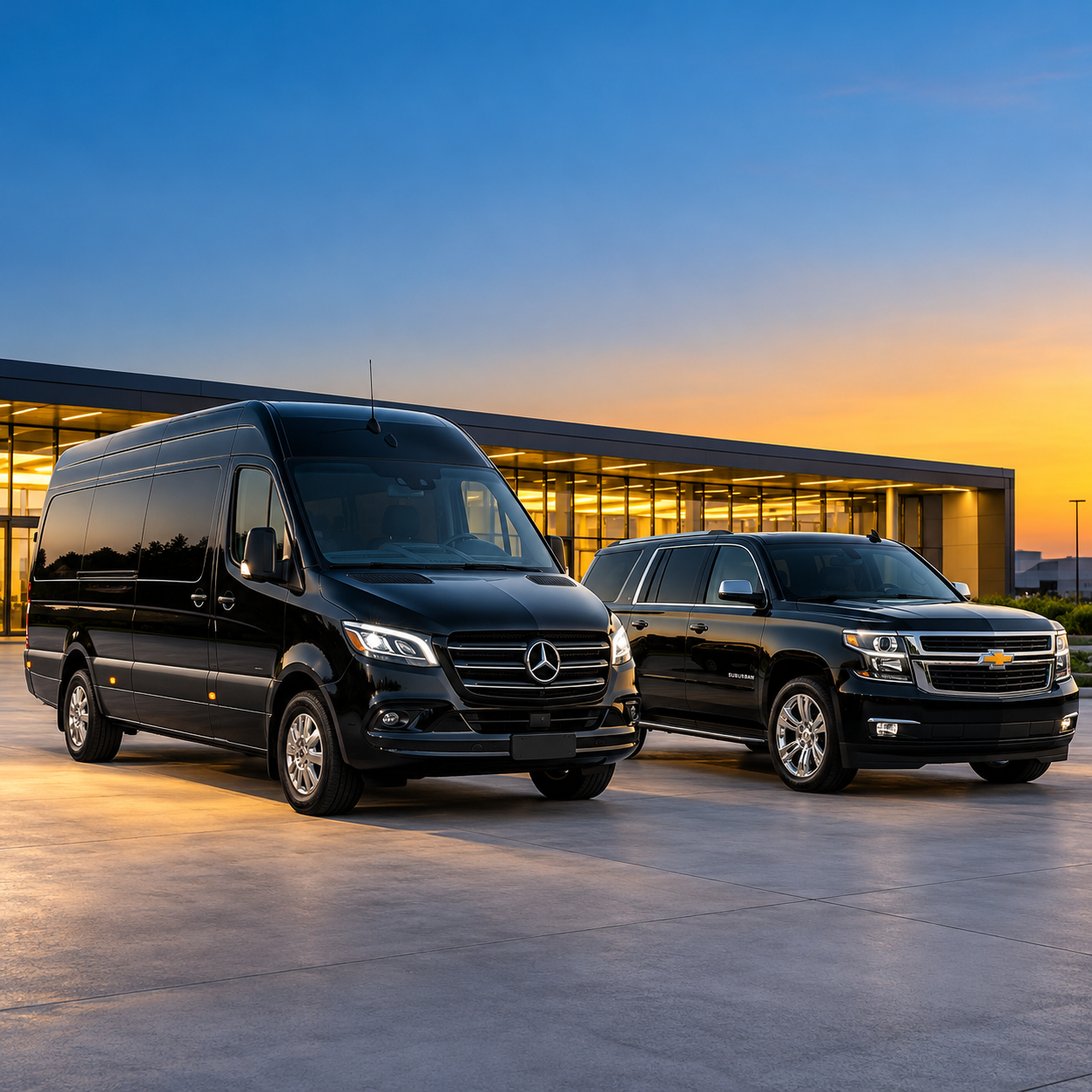 Mercedes-Benz Sprinter Van + SUV